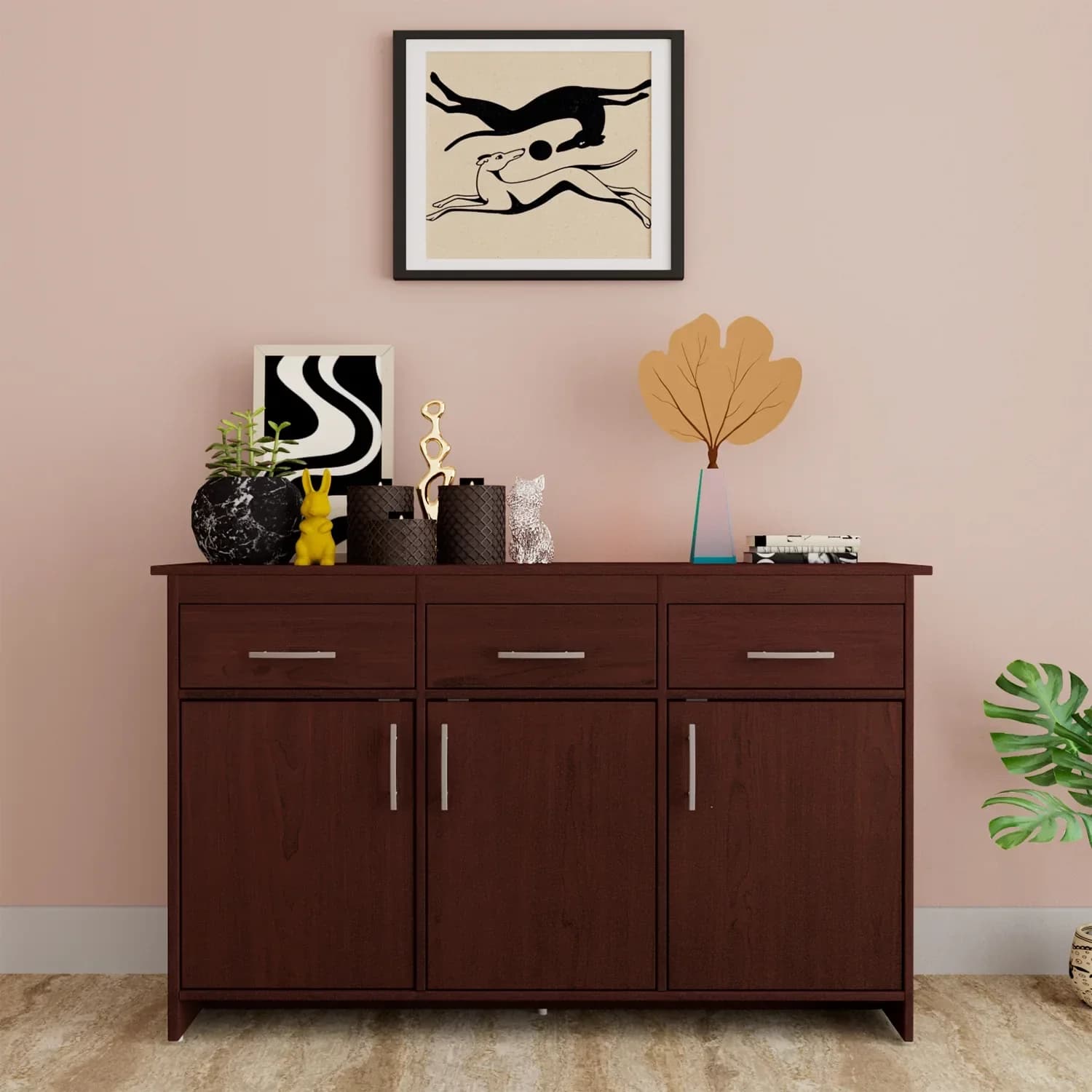 Smart Wooden Cabinet