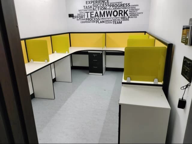 U Shape Modern Office Workstation L Shape Modern Office Workstation